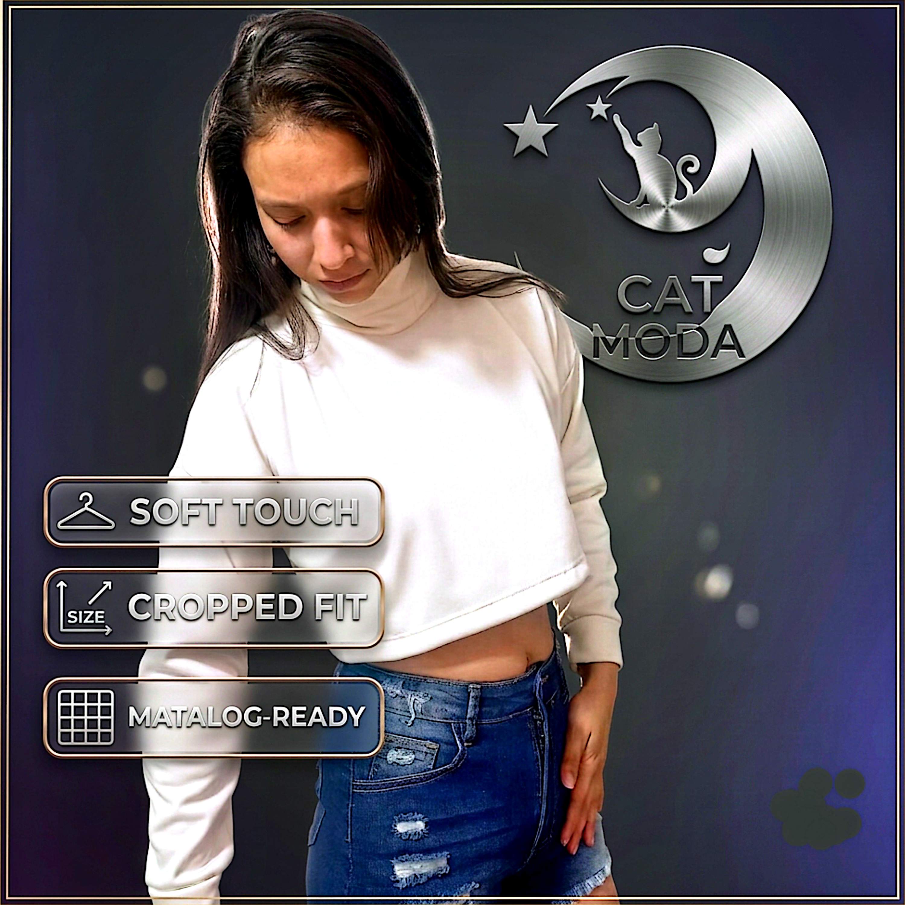 Buzo crop para mujer, miniatura 7